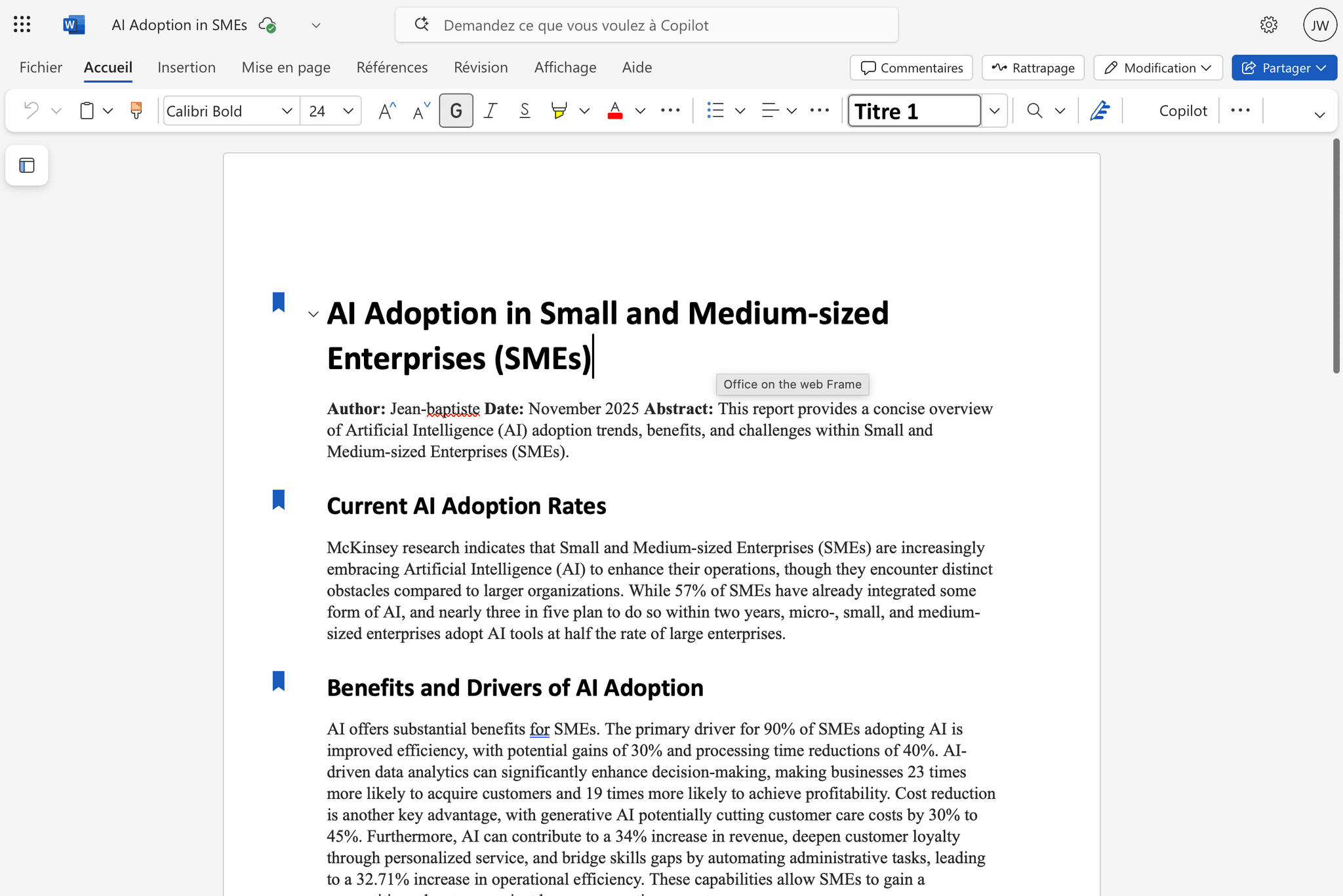 Export to Office Formats
